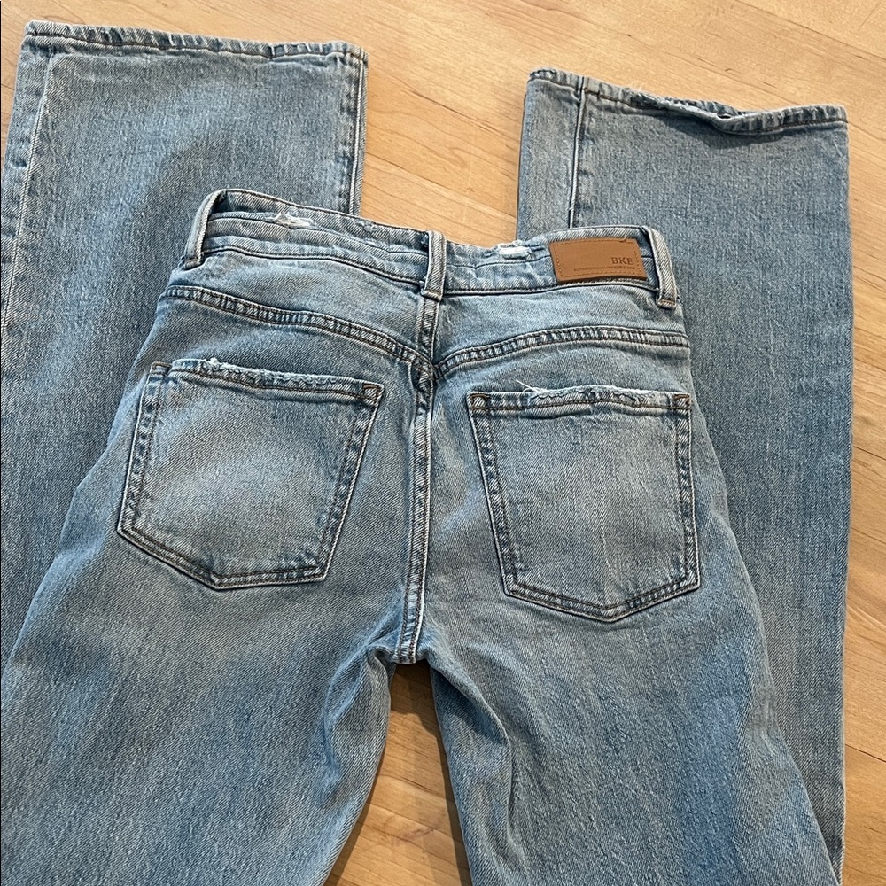 BKE Light Blue Flare Jeans - Picture 8 of 9